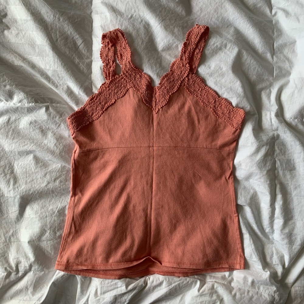 Burberry London Blue Label Lace Detail Tank Top - Picture 4 of 5